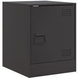Furnova Nočna omarica črna 34,5x39x44 cm jeklo, (21926674) | Shoptok.si