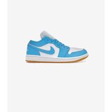 Nike Nizke superge Jordan 1 Low White Gum Light Brown Dark Powder Blue (Women's) Modra Cene