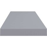vidaXL plutajuće zidne police 2 kom sive 80 x 23,5 x 3,8 cm MDF | shoptok.hr