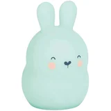 Namizne svetilke Lampe little bunny silicone Zelena