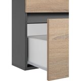 Støraa Zidni ormarić bez umivaonika u dekoru hrasta u prirodnoj boji 60x52 cm Wisla – | shoptok.hr