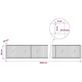  Gabion s žicom debljine 3 5 mm i mrežom 5x5 cm 1200x20x50 cm - 20 cm 50 cm 1200 cm | shoptok.hr