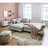 Premium Living sedežna garnitura monte z ležiščem in predalom | Shoptok.si