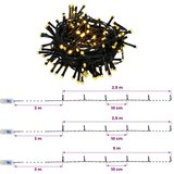  Set mini božićnih drvaca 45 cm 125 LED lampica Topla bijela - Zelena 45 cm s LED svjetlima | shoptok.hr