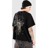 Ninth Hall Distressed Angel Boxy T-shirt vintage black Cene