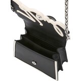 Karl Lagerfeld Ručna torbica crna / prljavo bijela | shoptok.hr