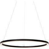 QAZQA Professional Viseča svetilka črna 80 cm z LED 3-stopenjsko zatemnitvijo - Girello Cene