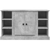  Komoda siva boja betona 100x35,5x60 cm od konstruiranog drva | Eponuda.ba