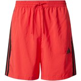 Adidas Športne hlače 'Essentials Chelsea' rdeča / črna | Shoptok.si