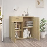  Komoda boja hrasta sonome 80 x 36 x 75 cm od konstruiranog drva | shoptok.hr