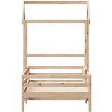 vidaXL Okvir kreveta s krovom 90 x 190 cm od masivne borovine | shoptok.hr