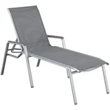 KETTLER CIRRUS SILVER LINE aluminijasti naslanjač – srebrna / siva