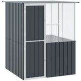  Kavez za ptice antracit 215x78x200 cm pocinčani čelik | shoptok.hr