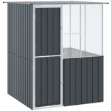 Ptičnik Antracit 154 x 154 x 200 cm Pocinkano jeklo - - Antracit - 61.8 - 154 x 154 x 200 cm - 2025-