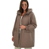 Pri Women's sng oversize coat with hood and pockets Emilia Cene