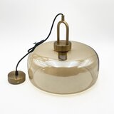 Luster na sajli AMAYA 1xE27/15W/230V zlatna/zadimljena bež | Eponuda.com