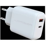 LC-Power Adapter LC Power LC-GAN-45 USB GaN Technology charger 1xUSB-C, 1xUSB-A Cene