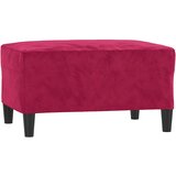  3-dijelni set sofa s jastucima crvena boja vina baršunasti | shoptok.hr