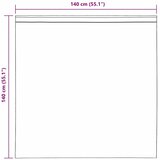 Voile zavjese s petljama 2 kom svijetlo ružičaste 140x140 cm | shoptok.hr