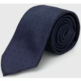Calvin Klein Svilena kravata mornarsko modra barva, K10K113148