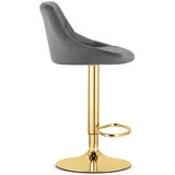 KAST Stolica - Sivi Baršun / Zlatna Baza | shoptok.hr