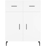  Visoka komoda bijela 69,5x34x180 cm konstruirano drvo | shoptok.hr