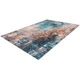 Kayoom TEKAČ Indiana 300 Blau / Braun 80/150 cm tkano modra, rjava | Shoptok.si