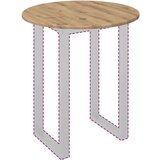 vidaXL Nepremična površina artisan hrast 60 x 60 x 1.5 cm | Shoptok.si