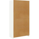  Ormar bijeli 100 x 50 x 200 cm od konstruiranog drva | Eponuda.com