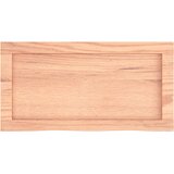  Kupaonska radna ploča svjetlosmeđa 60x30x(2-6) cm masivno drvo | shoptok.hr