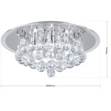 Orion DLU 2378/4/38-Kristalna plafonska svetiljka GLORIA 4xG9/40W/230V prečnik 38 cm hrom | Eponuda.com