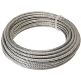  Jeklena žica (10 m, pocinkana, s PVC-prevleko)