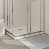 The Living Store Pravokotna ABS tuš kad 80x100 cm - Tuš Kad, (21751292) | Shoptok.si
