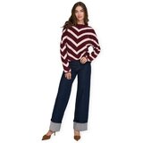 Only Eliza Knit - Zinfandel/Whitecap Bordo | shoptok.hr