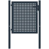  Vrata za ogradu antracit 102 x 75 cm čelik | shoptok.hr