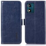 INORCO ABEEL Za Motorola Moto E13 4G PU usnjena torbica za denarnico Crazy Horse Texture Stojalo Flip Ovitek za telefon, (22036334) Cene