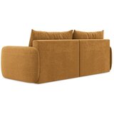 Makamii Narančasta sklopiva/s prostorom za odlaganje sofa 238 cm Kalena – | shoptok.hr