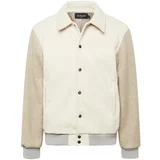 Burton Menswear London Prijelazna jakna boja pijeska / bež melange / kameno siva