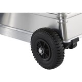 Zarges Komplet koles za vožnjo po slabšem terenu, z zračnicami za prostornino 195 l, kolo s Ø 220 mm | Shoptok.si
