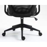  Uredska stolica Q-346 - Sintetička koža - crna | shoptok.hr