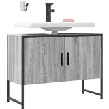 vidaXL Kupaonski ormarić za umivaonik boja hrasta 80x33x60 cm drveni Cijene