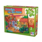 Igračka puzzle jumbo Farma JP31005 68x48cm 12 dijelova