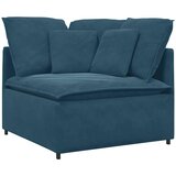  Modularna Kutna Sofa s Jastucima Plava 100 cm | shoptok.hr