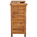 Barska barski stol od masivnog bagremovog drva 110 x 50 x 105 cm | shoptok.hr