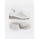 GOODIN White wedge sandals | Shoptok.si