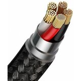 Baseus podatkovni kabel CALXC-KG2 Quick Charge 2,4A Lightning 1m - črn | Shoptok.si