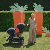 Redsbaby NUVO 2 Twin dječja kolica za blizance 2u1, Platinum Black | shoptok.hr