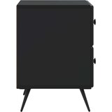  Noćni ormar 2 kom. Crna 43 x 34,5 x 47,5 cm Konstruirano drvo | shoptok.hr
