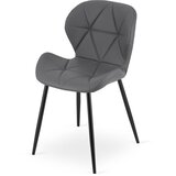 Mango stolica - siva eko koža / crne noge x 3 | shoptok.hr