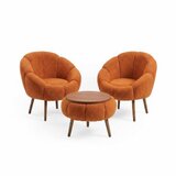 Atelier Del Sofa fotelje i klub stočić lida wellsoft orange Cene